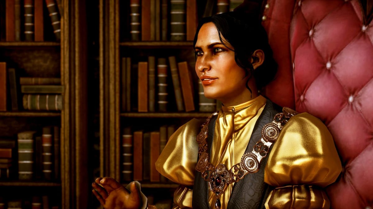 Advisor and romance option Josephine in Dragon Age: Inquisition