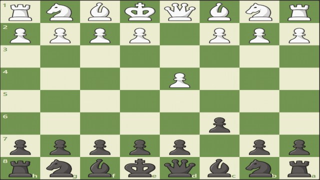White 1st move