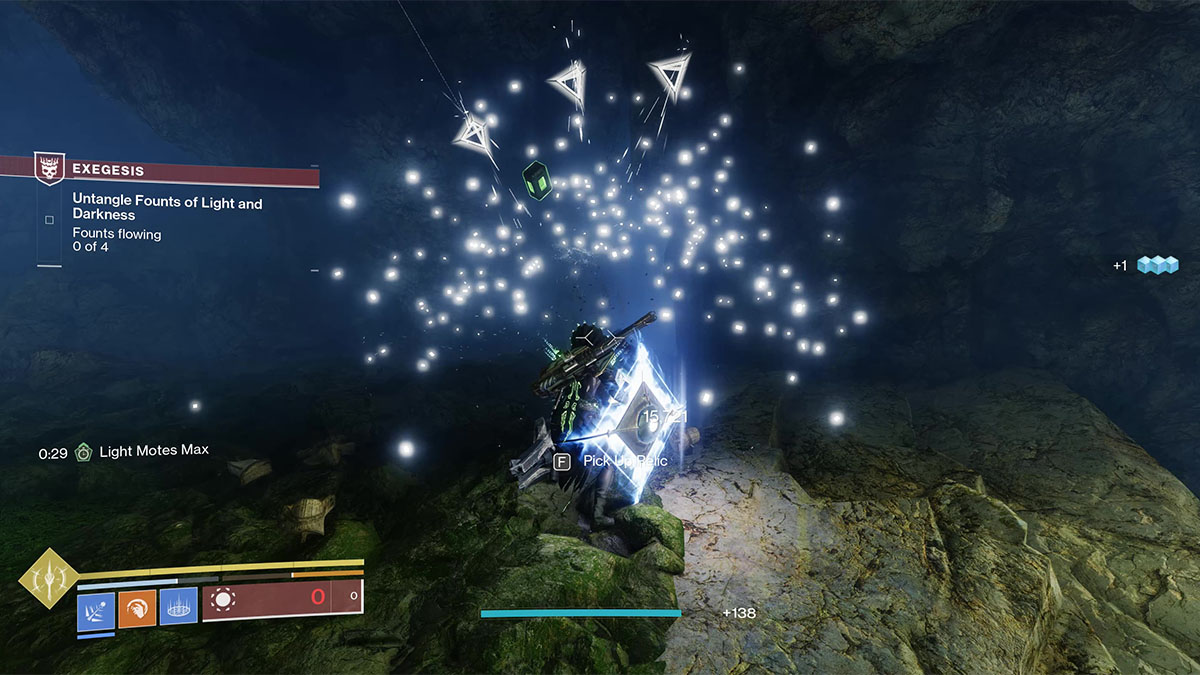 Light Motes spawning in Destiny 2: The Final Shape