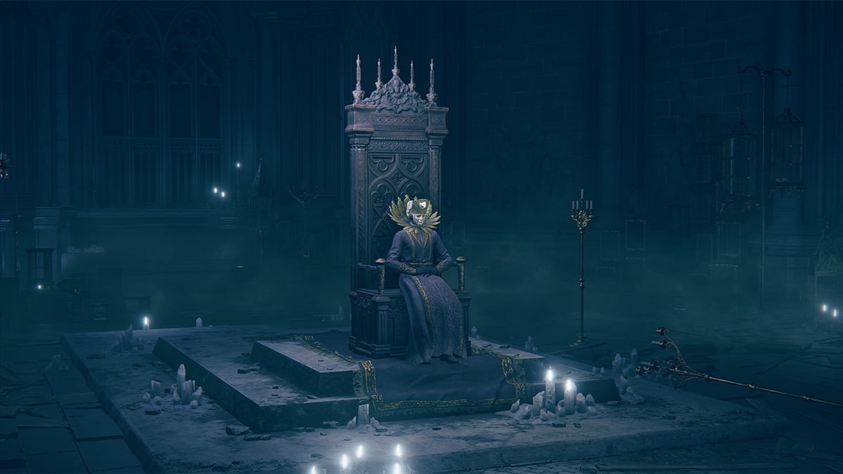 A Glintstone Sorcerer in Elden Ring Shadow of the Erdtree