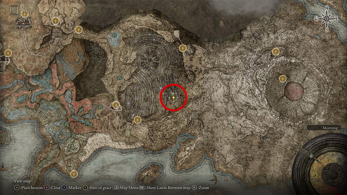 The Cerulean Coast Remembrance duplication coffin location in Elden Ring Shadow of the Erdtree