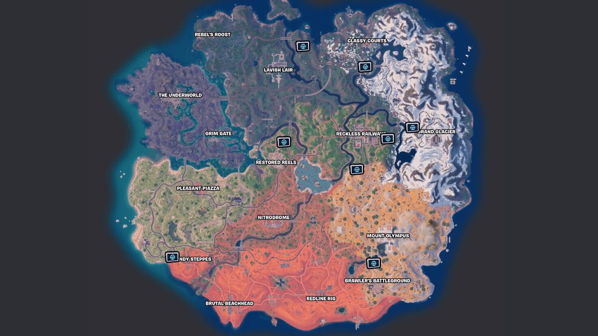 All Vehicle Shadow Briefing Locations in Fortnite Chapter 5 Season 3 ...