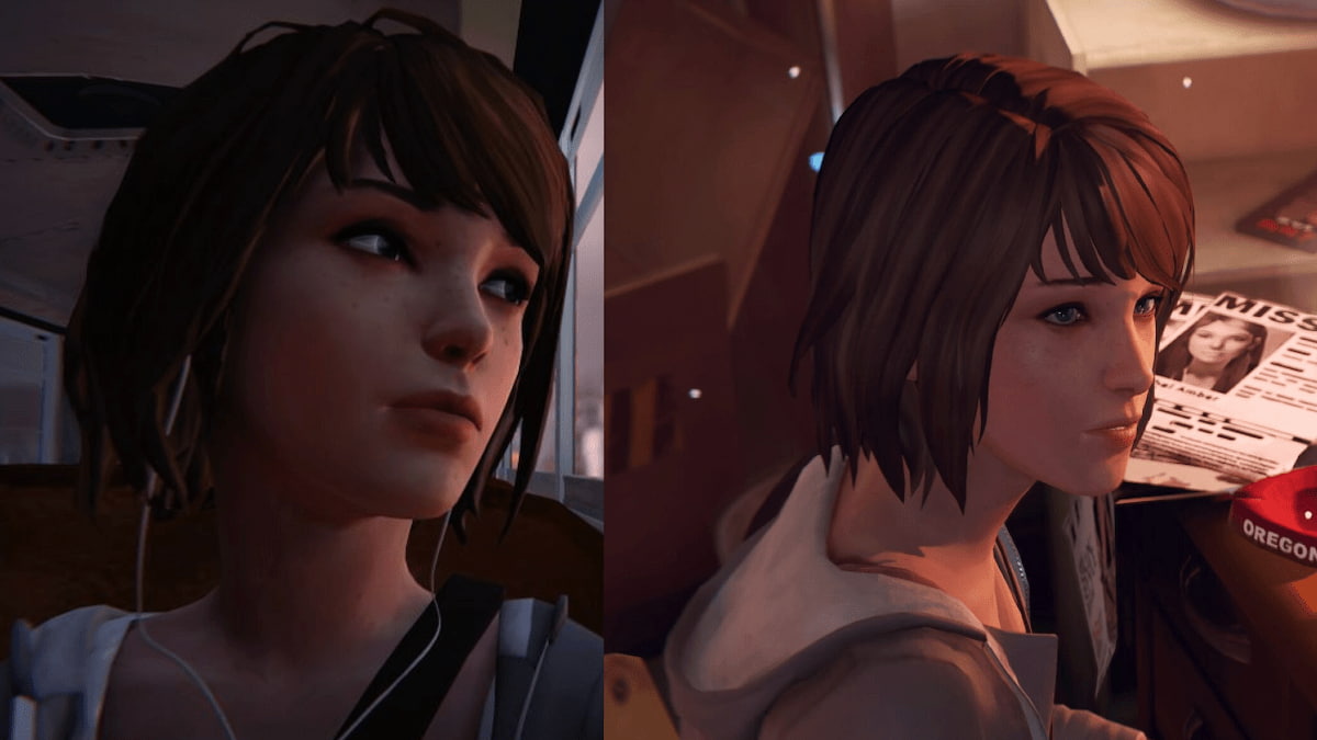 Life Is Strange Max in original vs. Max in Remaster