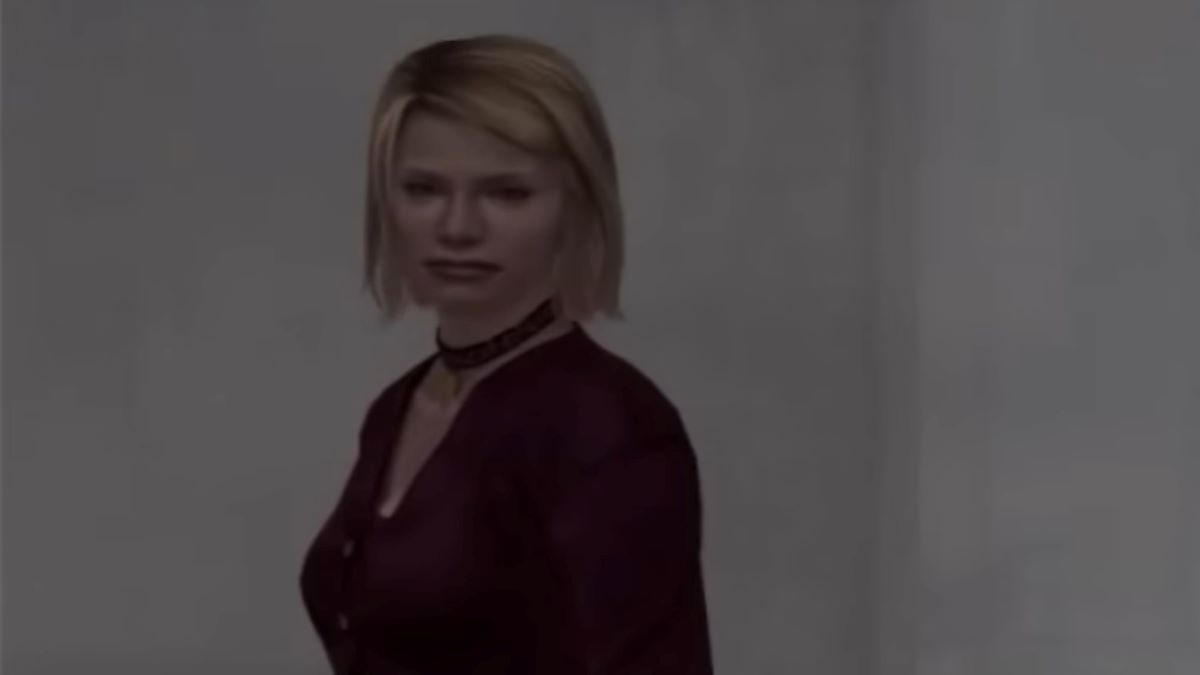 Close-up shot of Maria in the original Silent Hill 2