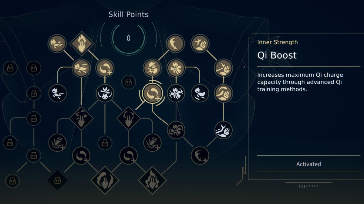 Another version of the Qi Boost skill from Nine Sols.