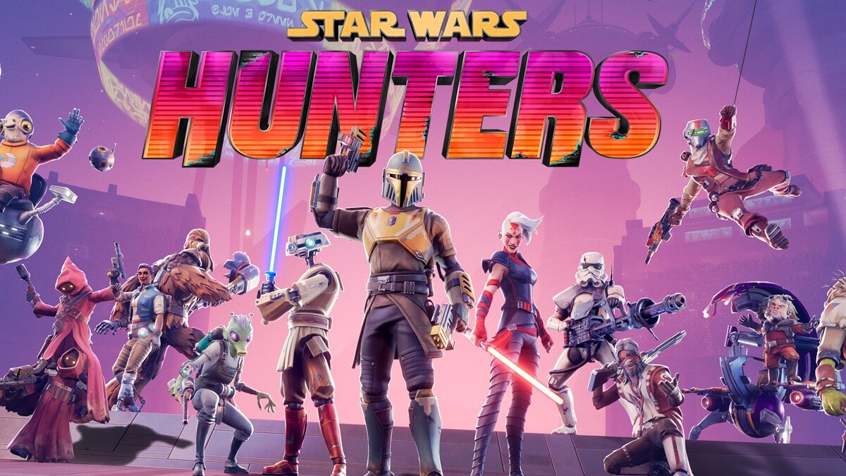 Star Wars: Hunters characters standing