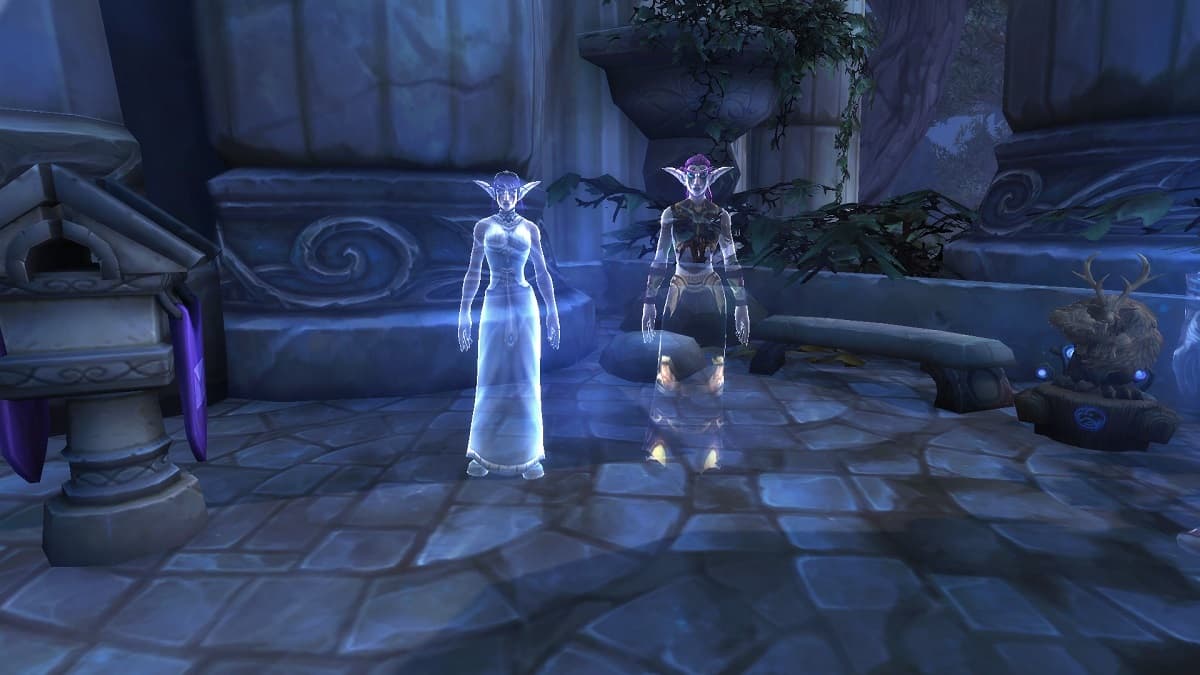 World of Warcraft Ilanya and Driana reunited