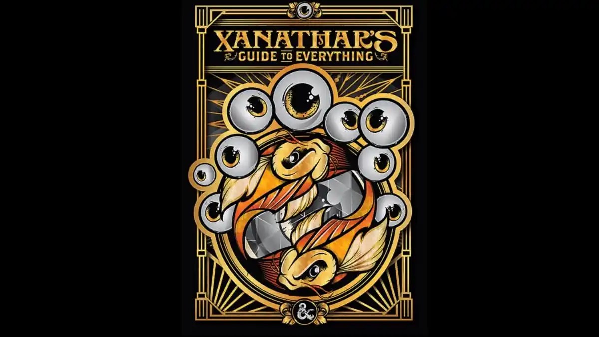 xanathar's guide to everything book cover art