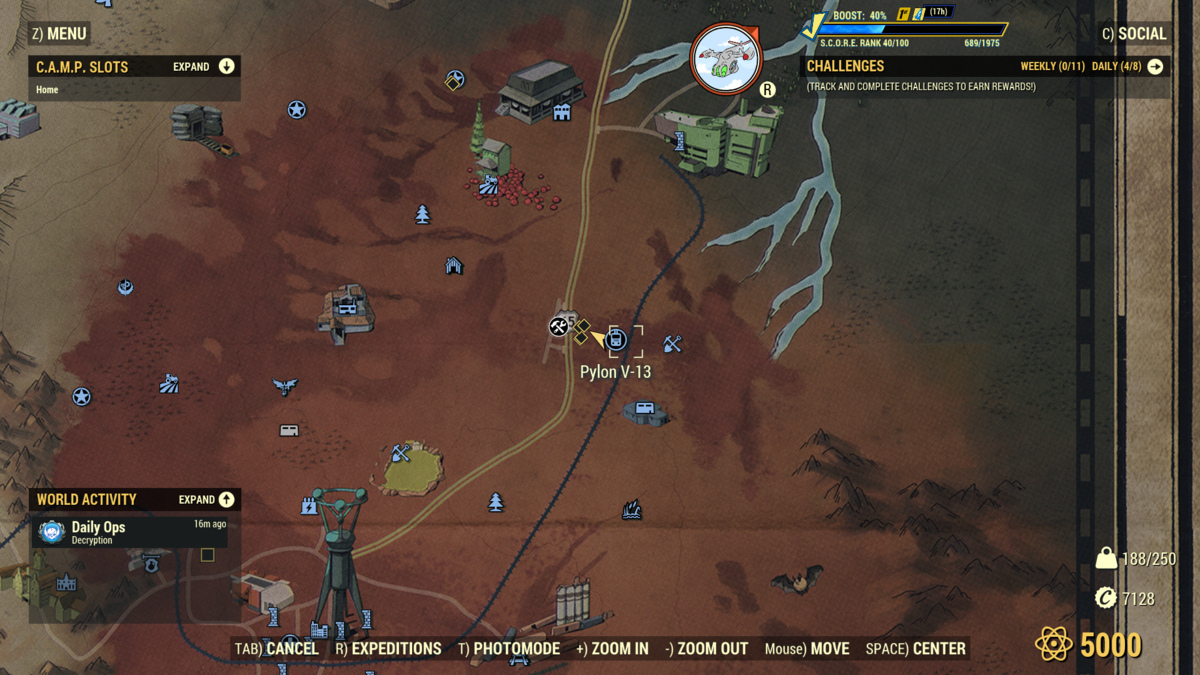 Location of an Acid Harvest in Fallout 76