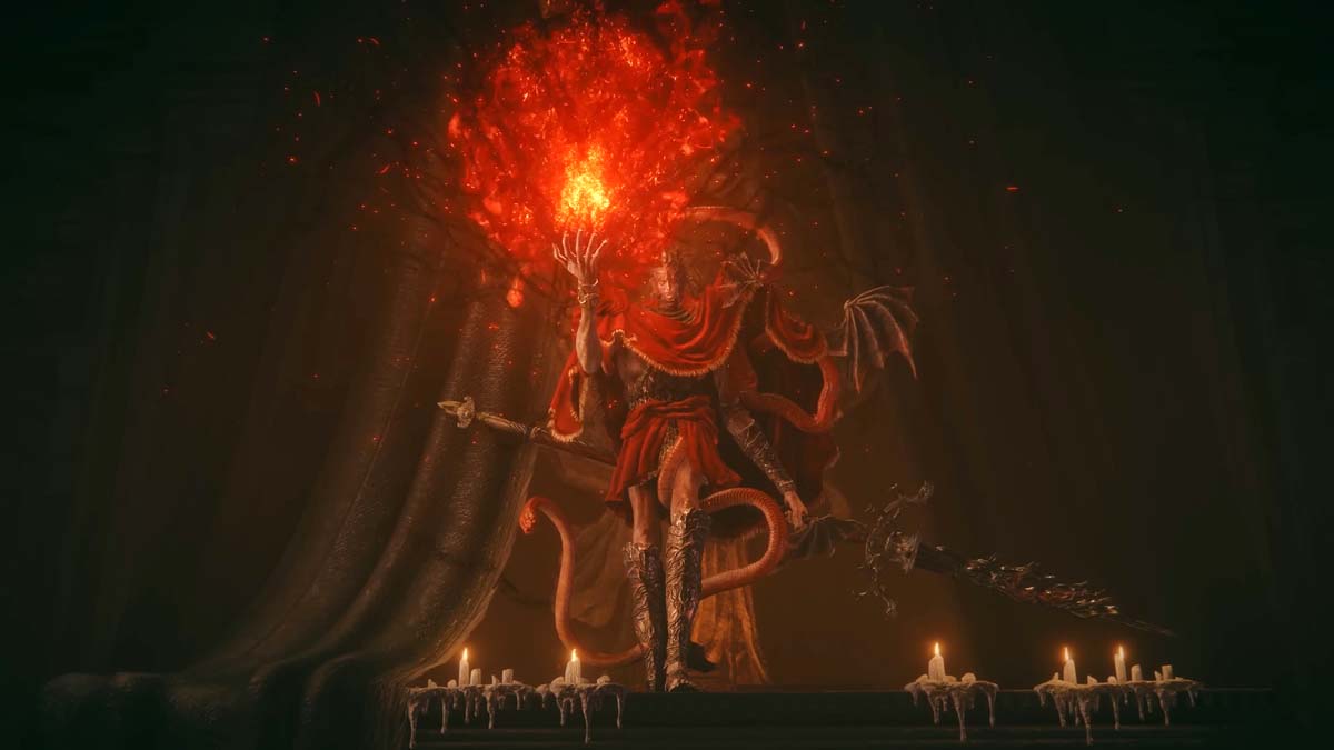 Messmer the Impaler boss in Elden Ring: Shadow of the Erdtree DLC