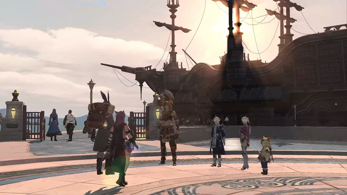 FFXIV Dawntrail leaving Sharlayan