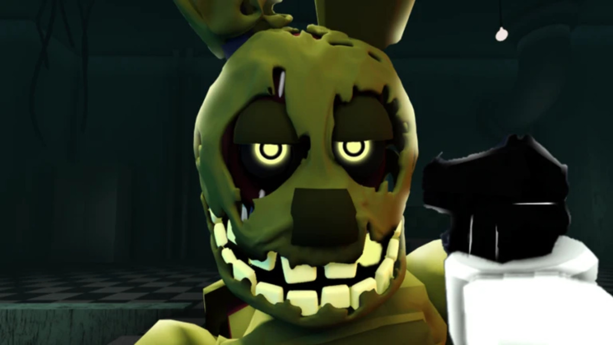 Five Nights TD character looking scary