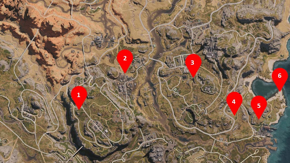 Iron River Ore Mine Locations in Once Human