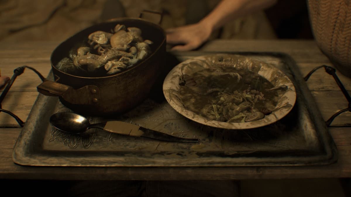Resident Evil 7 DLC unappetizing meal