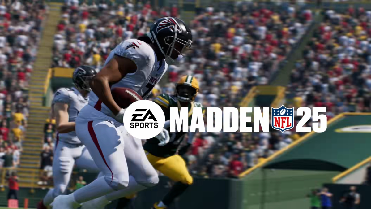 Artwork from the official trailer for EA Sports Madden NFL 25