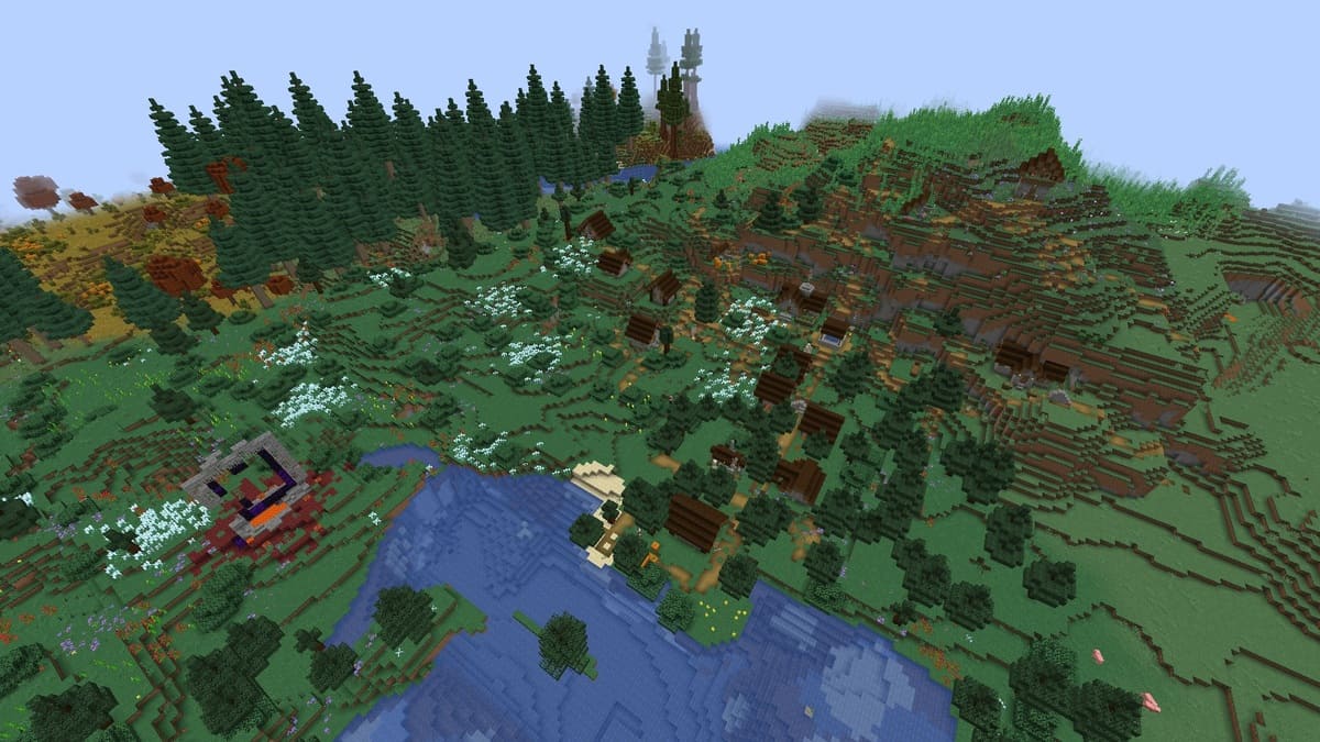 moore, grown greens, coniferous forest in minecraft