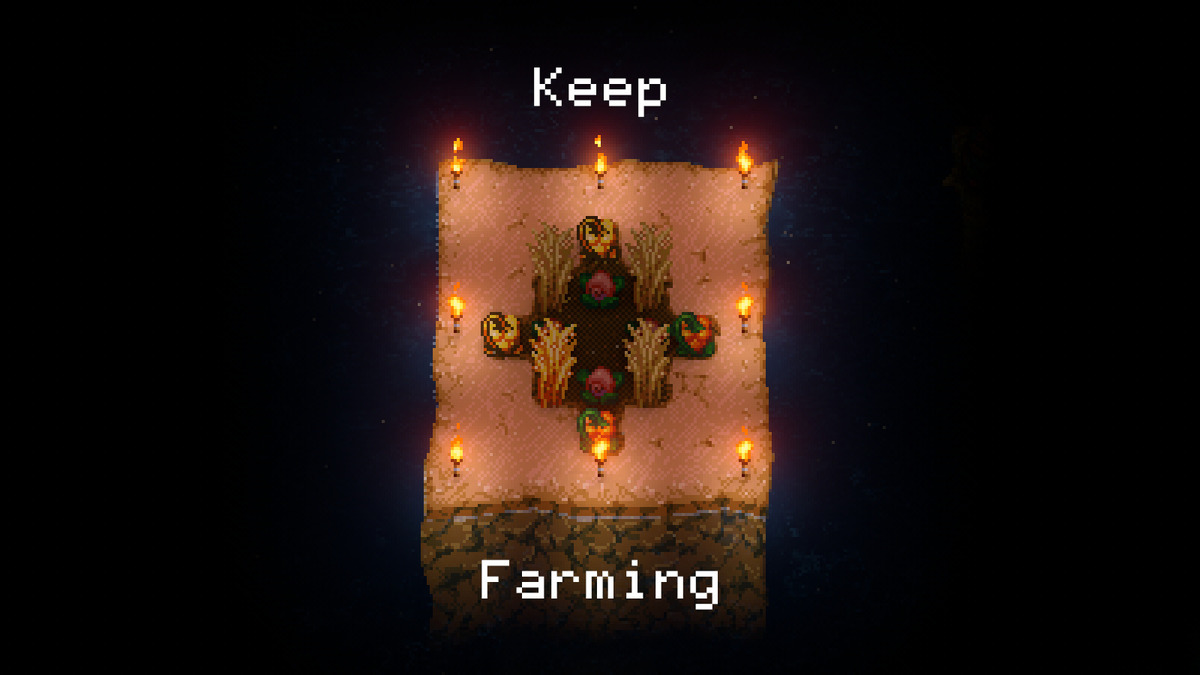 Keep Farming Mod in Core Keeper