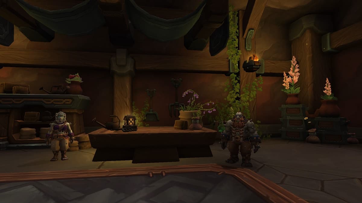 Herbalism trainer in WoW The War Within