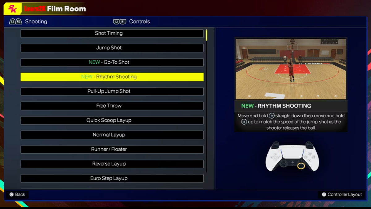 Pro Stick Rhythm Shooting in NBA 2K25