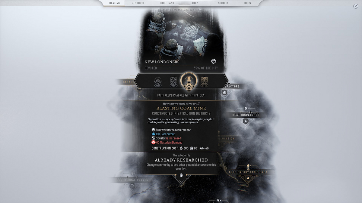 Best Research and Research Order in Frostpunk 2