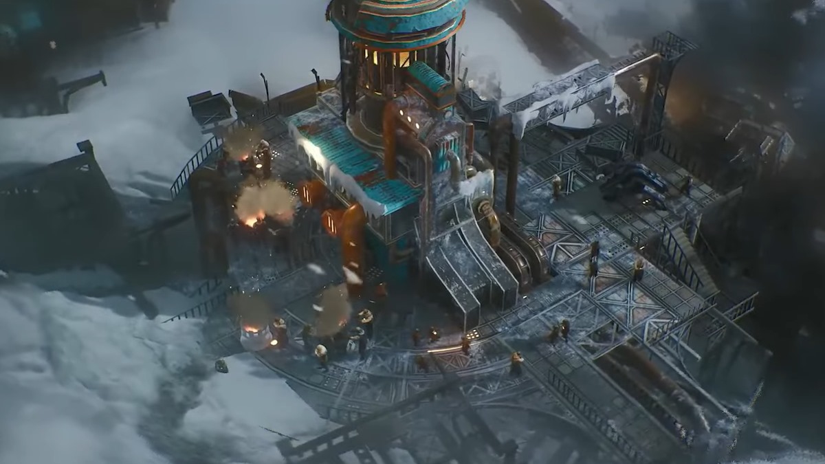 Frostpunk 2 goods production district to get more goods