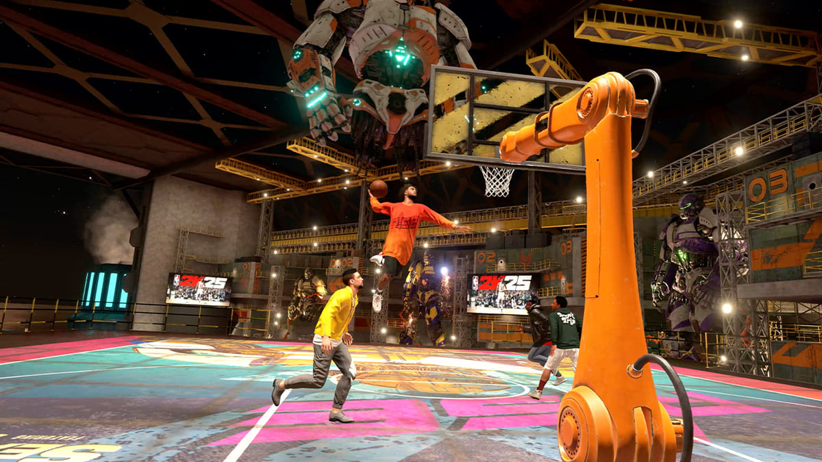 Performing jumpshot in NBA 2K25