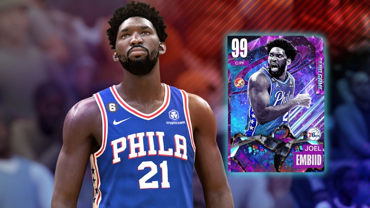 Joel Embiid official 2K artwork