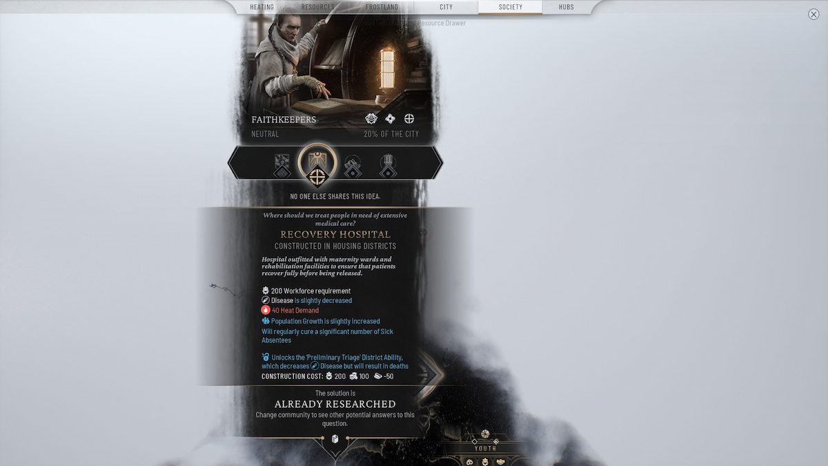 Best Research and Research Order in Frostpunk 2