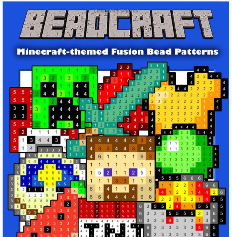 Minecraft Perler Bead Pattern: Ghast