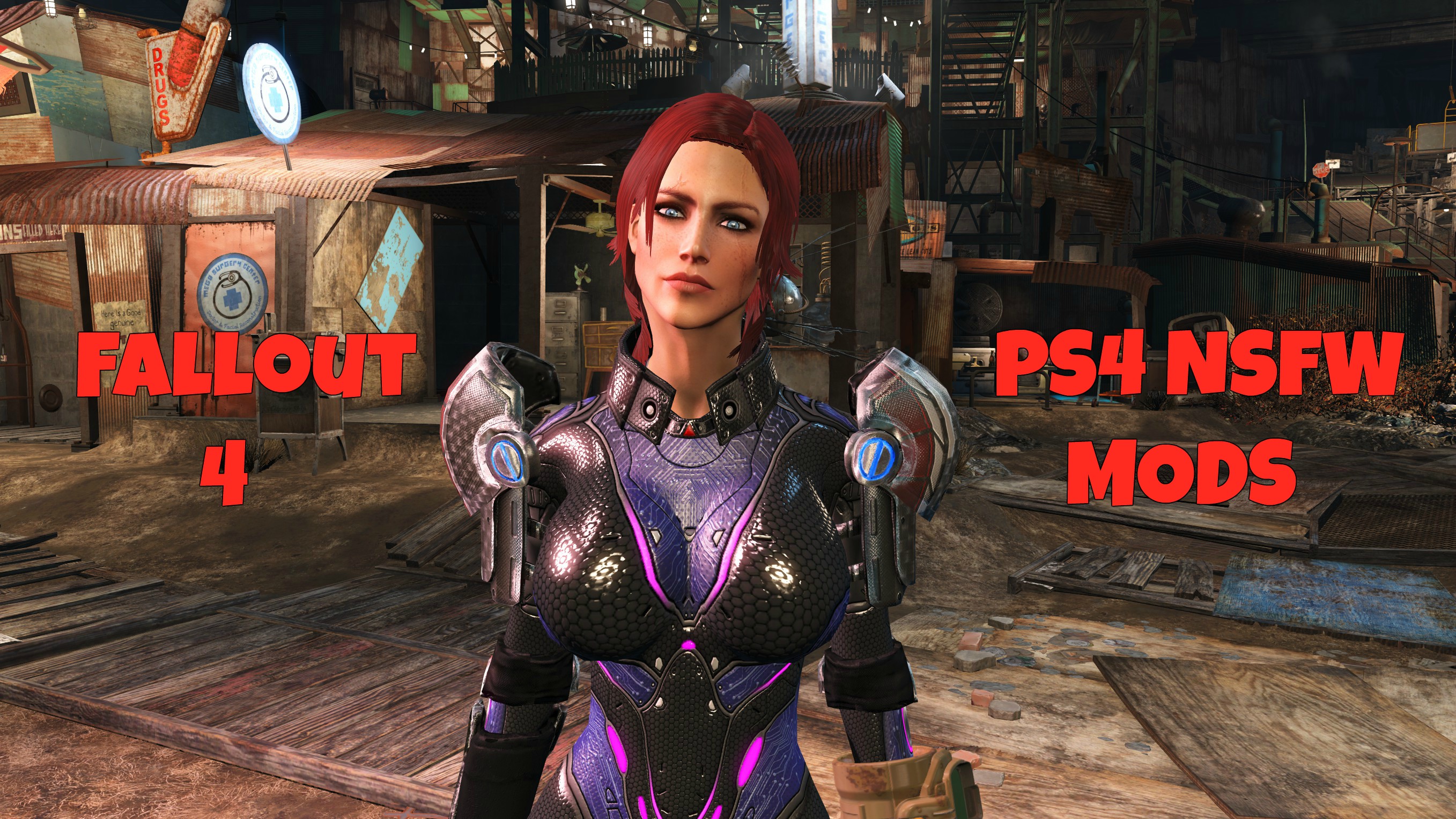 Fallout 4 PS4 Nude/NSFW Mods a look at the limited options available