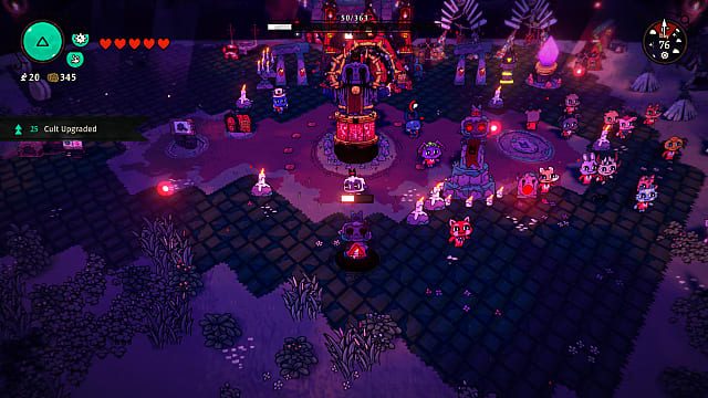 Cult of the Lamb lets you command and care for your devoted followers