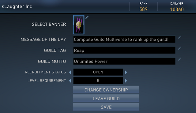 injustice 2 guild customization