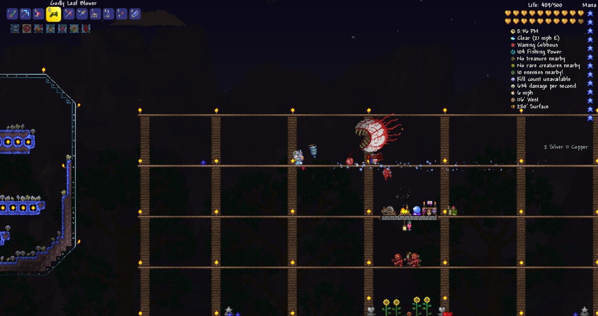 How to Build an Arena for Boss Fights in Terraria - LIVE! 
