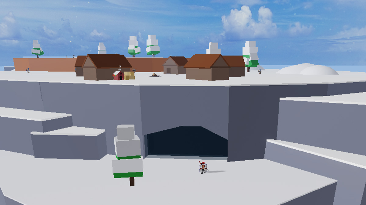 Secret chests in the Skylands in Roblox Blox fruits 