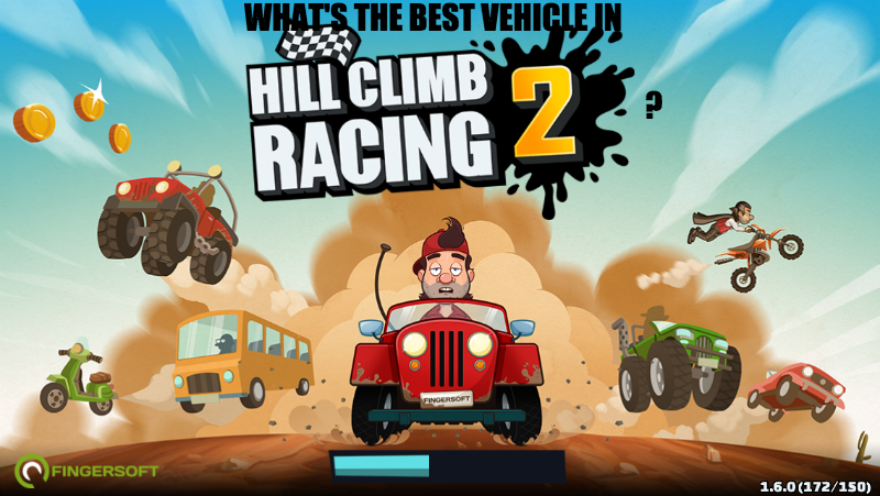 Hill Climb Racing 2 - BEATING BOSS with SCOOTER GAMEPLAY Android IOS 