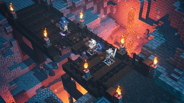 Is Minecraft Dungeons local multiplayer?  Is there split-screen? -  GameRevolution