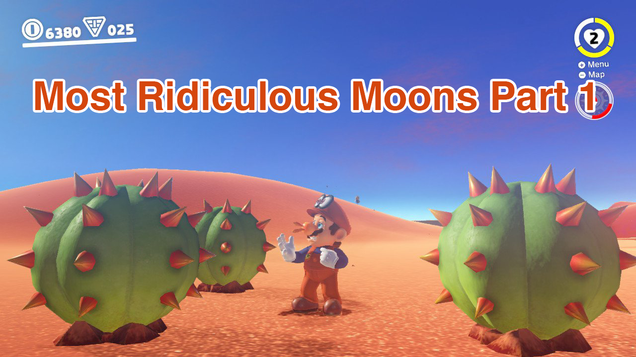 The Most Ridiculous Moons in Super Mario Odyssey - Part 1 - GameSkinny