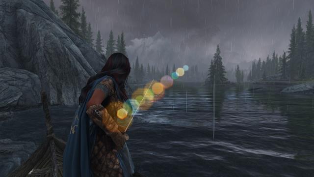 A Skyrim Player Has Already Beaten The Game With Just The Fishing Rod