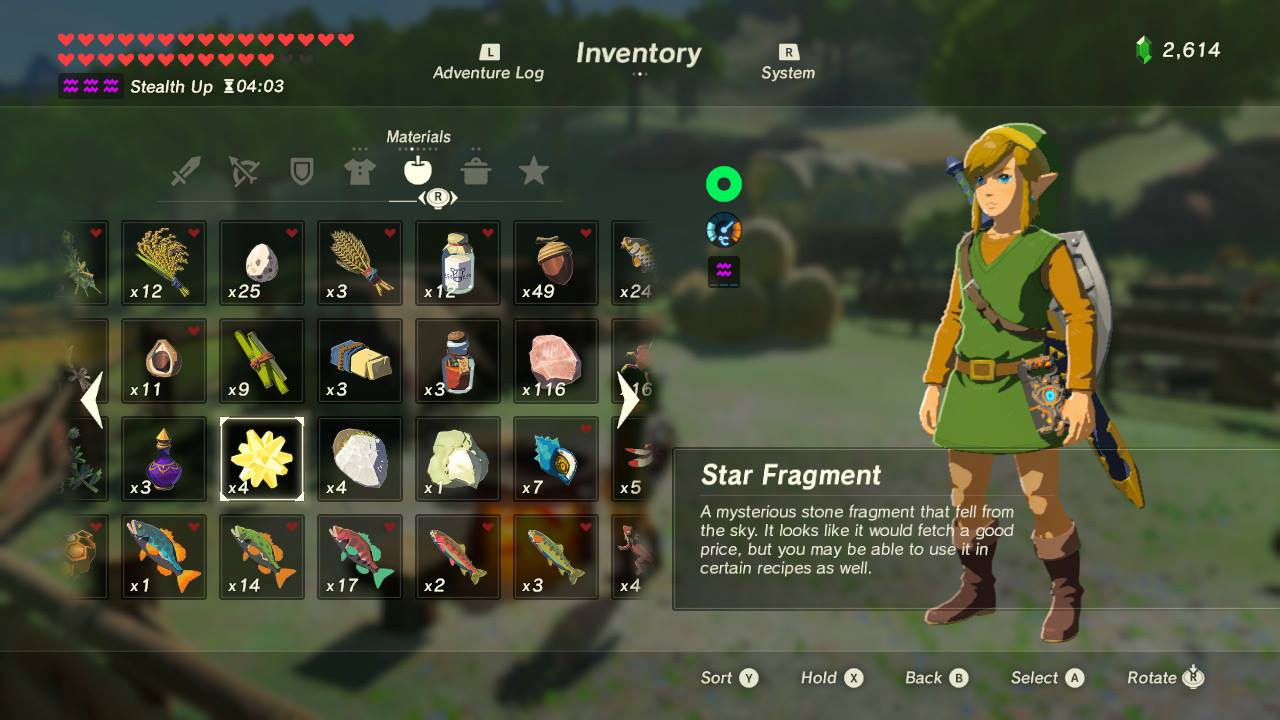 Zelda Breath of the Wild star fragments: How to find them and what to use  them for - Polygon